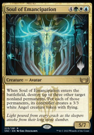 Soul of Emancipation (Promo Pack) [Streets of New Capenna Promos] | Total Play