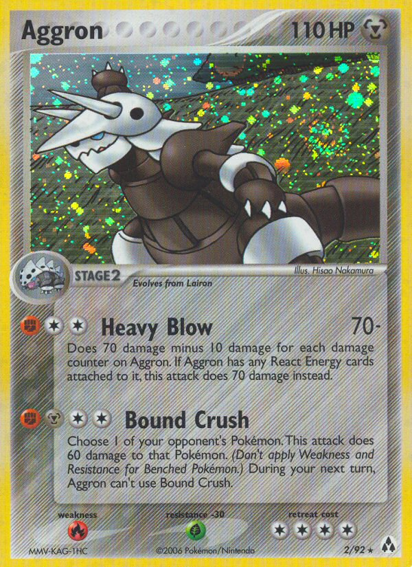 Aggron (2/92) [EX: Legend Maker] | Total Play