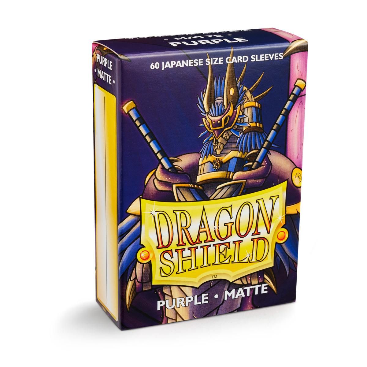 Dragon Shield: Japanese Size 60ct Sleeves - Purple (Matte) | Total Play
