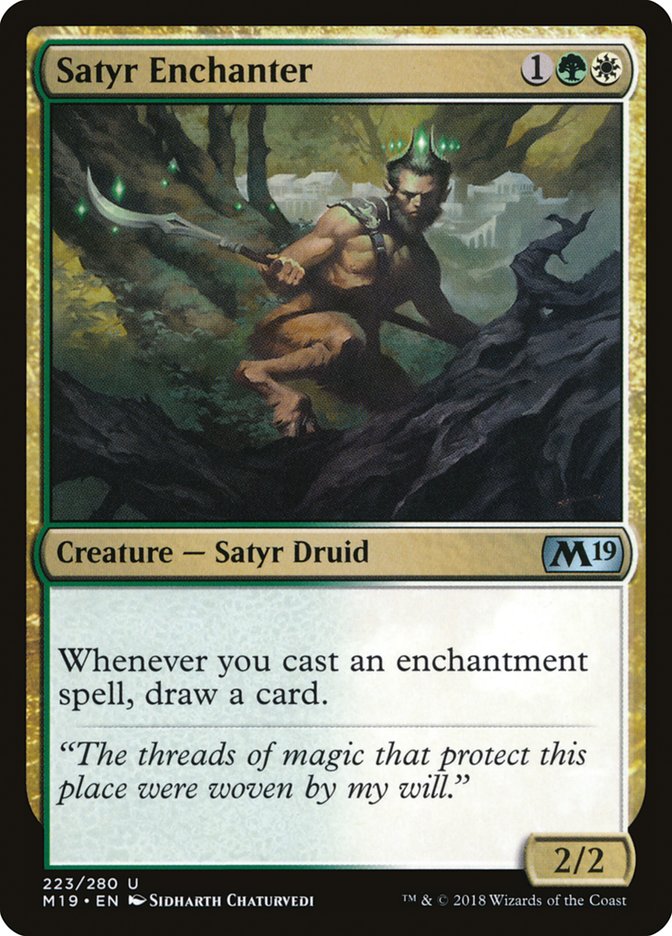 Satyr Enchanter [Core Set 2019] | Total Play