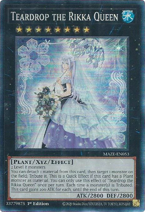Teardrop the Rikka Queen [MAZE-EN053] Collector's Rare | Total Play