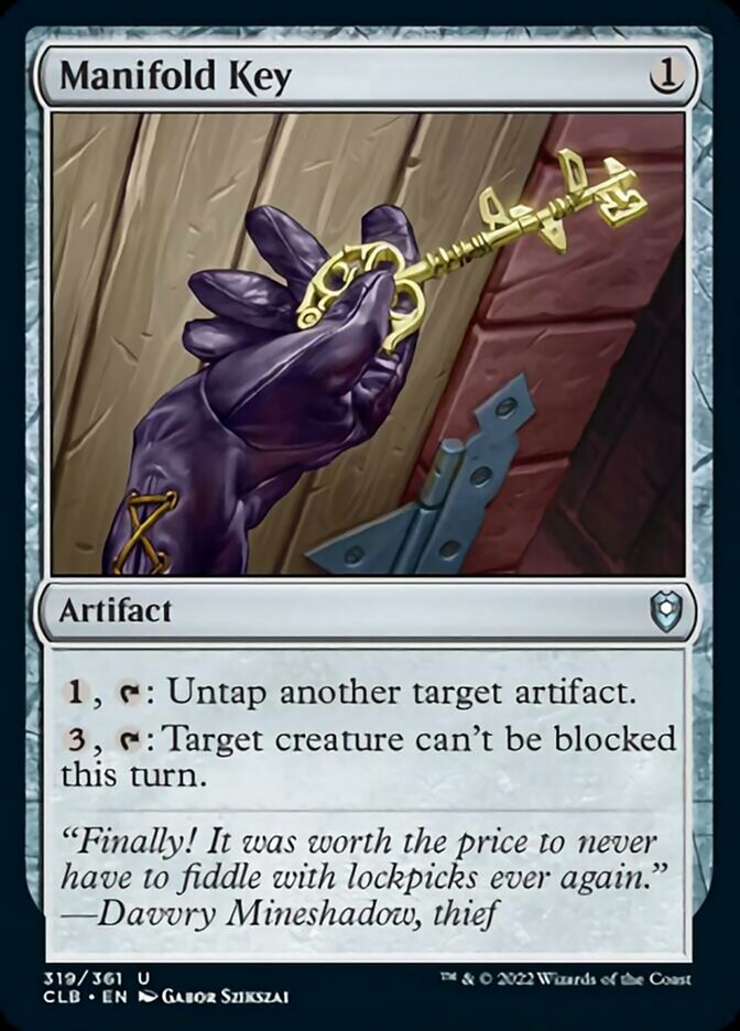 Manifold Key [Commander Legends: Battle for Baldur's Gate] | Total Play