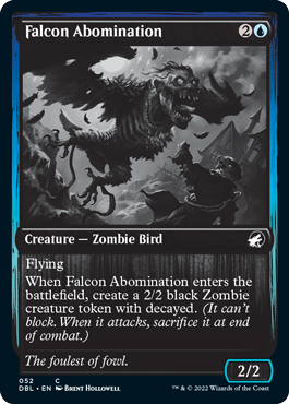 Falcon Abomination [Innistrad: Double Feature] | Total Play