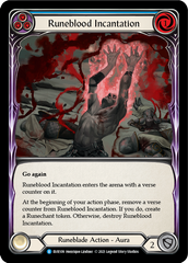 Runeblood Incantation (Blue) [EVR109] (Everfest)  1st Edition Rainbow Foil | Total Play