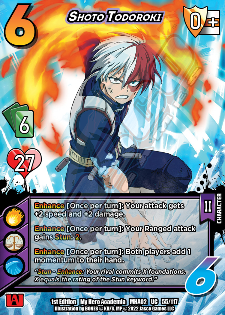 Shoto Todoroki [Crimson Rampage] | Total Play