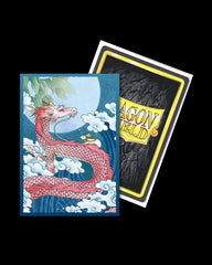 Dragon Shield: Japanese Size 60ct Brushed Art Sleeves - Water Rabbit (2023) | Total Play
