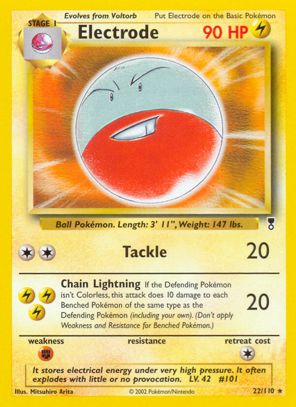 Electrode (22/110) [Legendary Collection] | Total Play