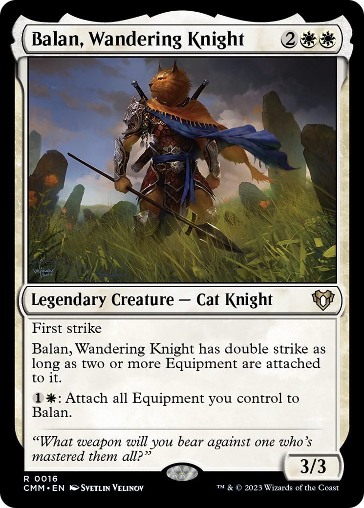 Balan, Wandering Knight [Commander Masters] | Total Play