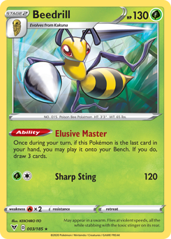 Beedrill (003/185) [Sword & Shield: Vivid Voltage] | Total Play