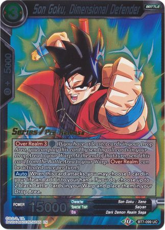 Son Goku, Dimensional Defender (BT7-099_PR) [Assault of the Saiyans Prerelease Promos] | Total Play