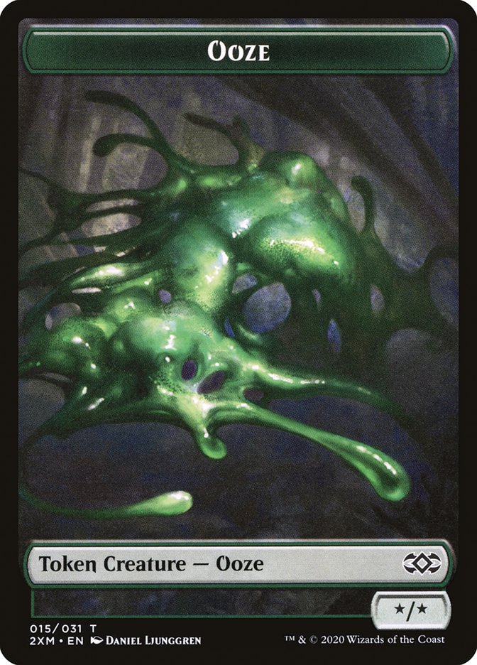 Copy // Ooze Double-Sided Token [Double Masters Tokens] | Total Play