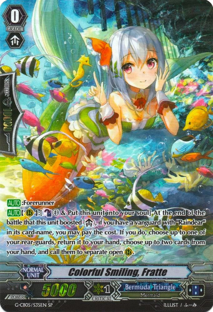 Colorful Smiling, Fratte (G-CB05/S35EN) [Prismatic Divas] | Total Play