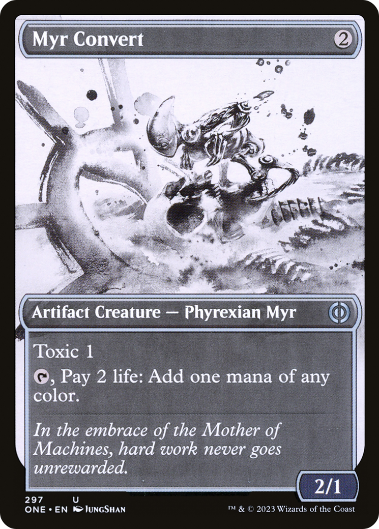 Myr Convert (Showcase Ichor) [Phyrexia: All Will Be One] | Total Play