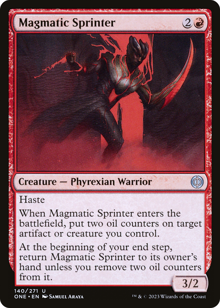 Magmatic Sprinter [Phyrexia: All Will Be One] | Total Play