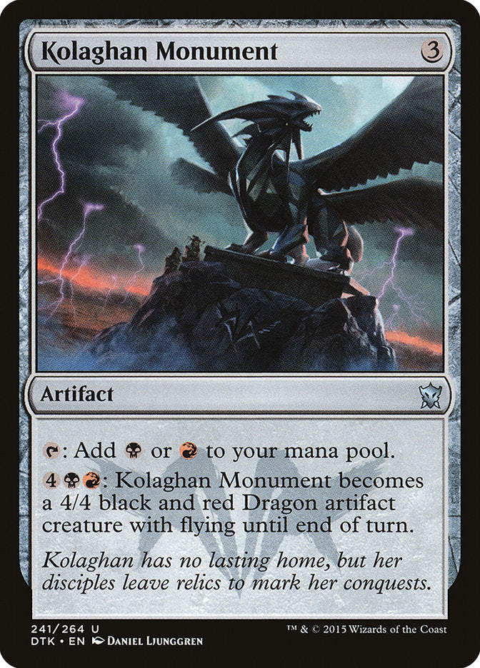 Kolaghan Monument [Dragons of Tarkir] | Total Play