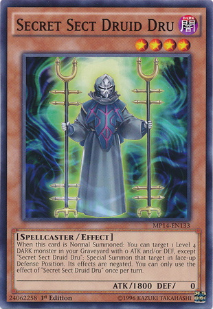 Secret Sect Druid Dru [MP14-EN133] Common | Total Play