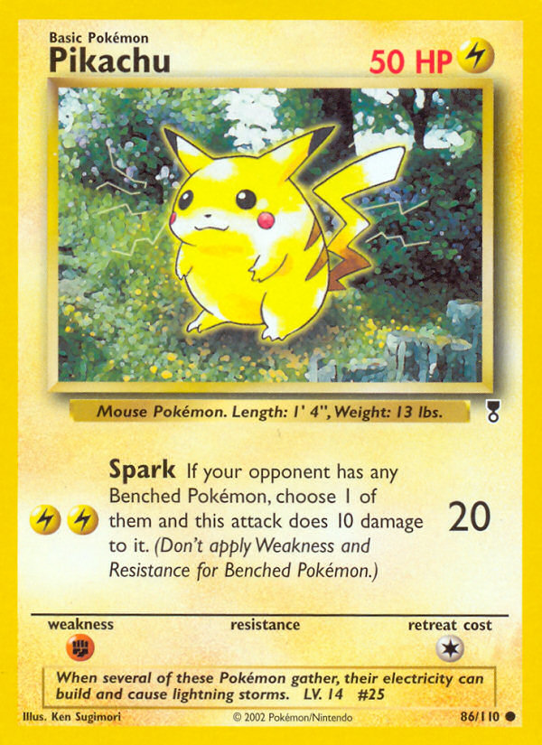 Pikachu (86/110) [Legendary Collection] | Total Play