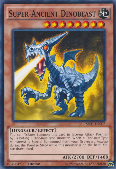 Super-Ancient Dinobeast [SR04-EN007] Common | Total Play