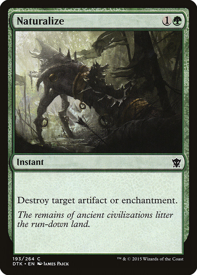 Naturalize [Dragons of Tarkir] | Total Play