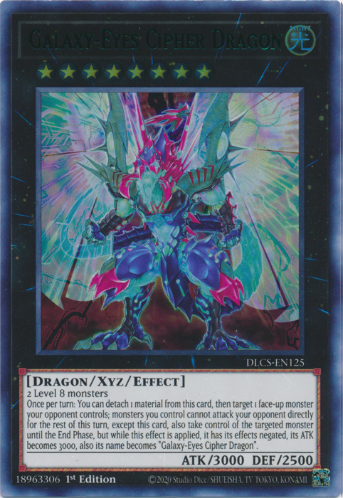 Galaxy-Eyes Cipher Dragon (Green) [DLCS-EN125] Ultra Rare | Total Play