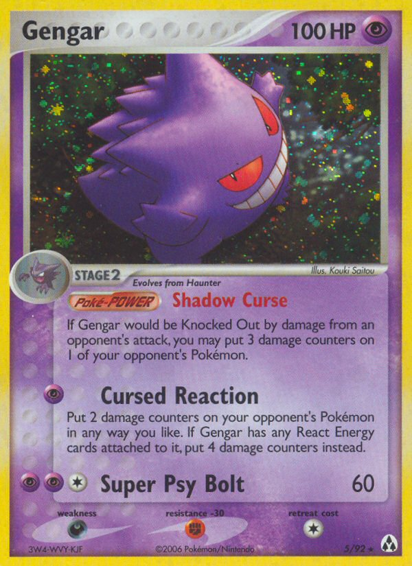 Gengar (5/92) [EX: Legend Maker] | Total Play