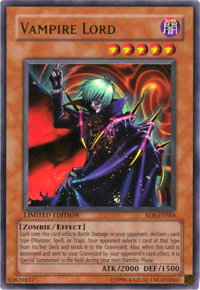 Vampire Lord [RDS-ENSE4] Ultra Rare | Total Play