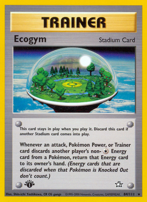 Ecogym (84/111) [Neo Genesis 1st Edition] | Total Play