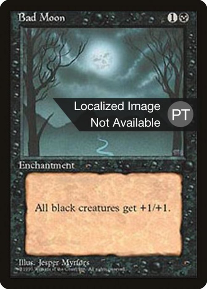 Bad Moon [Fourth Edition (Foreign Black Border)] | Total Play