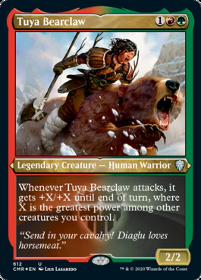 Tuya Bearclaw (Etched) [Commander Legends] | Total Play