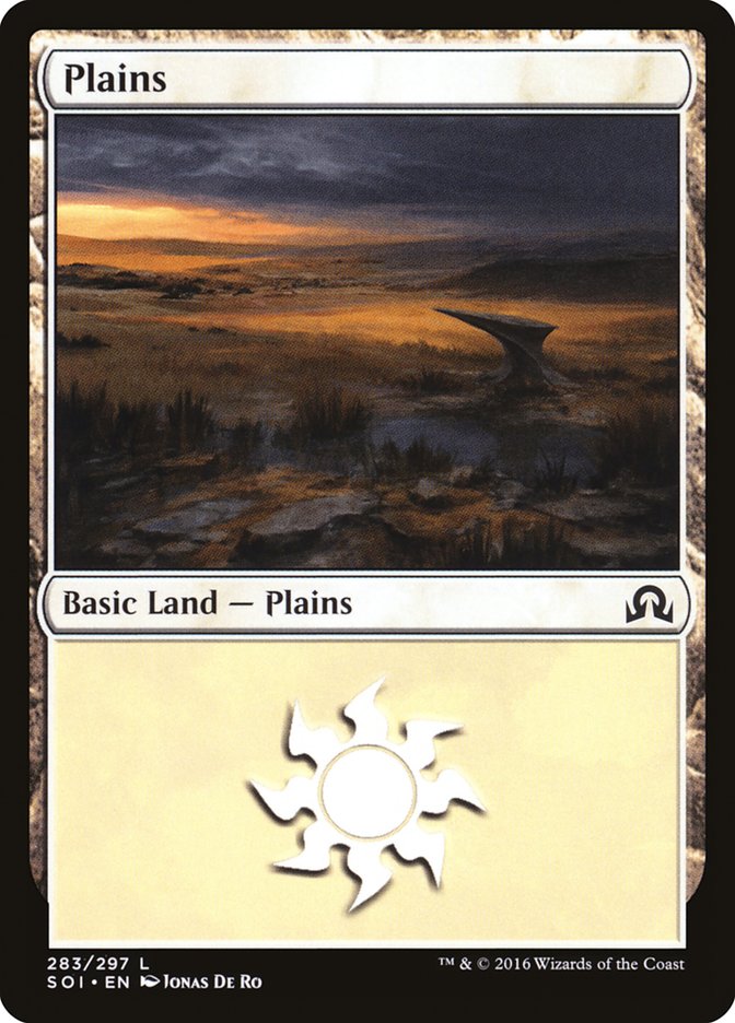 Plains (283) [Shadows over Innistrad] | Total Play