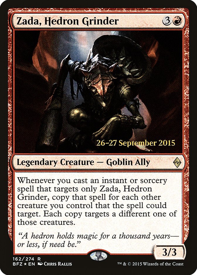 Zada, Hedron Grinder [Battle for Zendikar Prerelease Promos] | Total Play