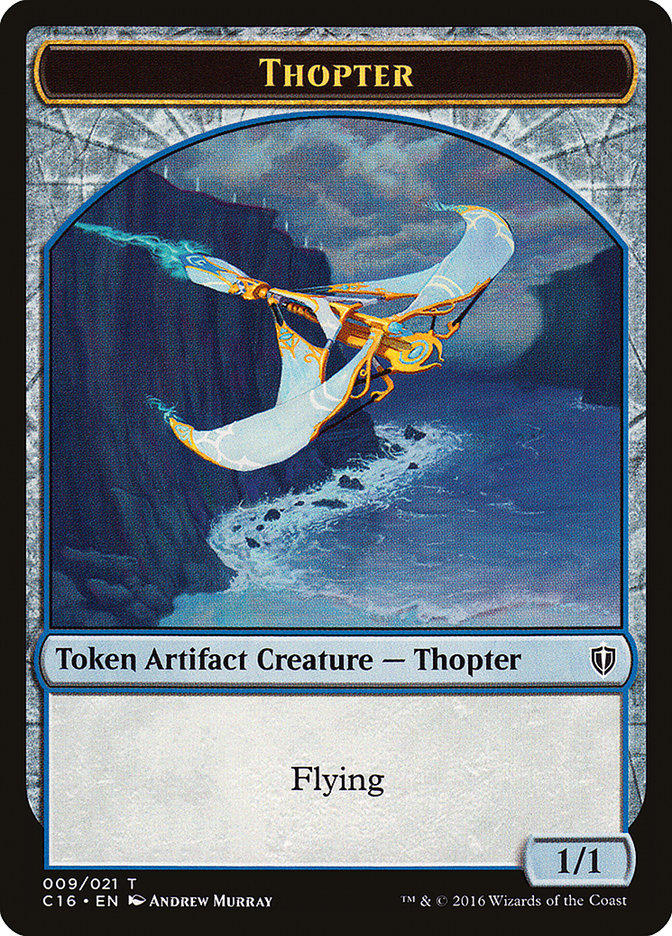 Goat // Thopter Double-Sided Token [Commander 2016 Tokens] | Total Play