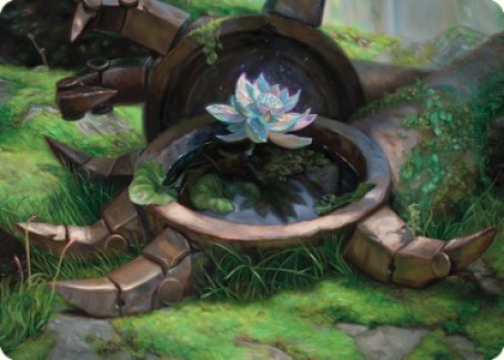 Timeless Lotus Art Card [Dominaria United Art Series] | Total Play