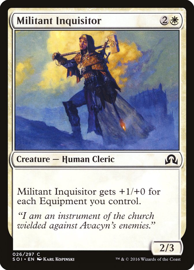 Militant Inquisitor [Shadows over Innistrad] | Total Play
