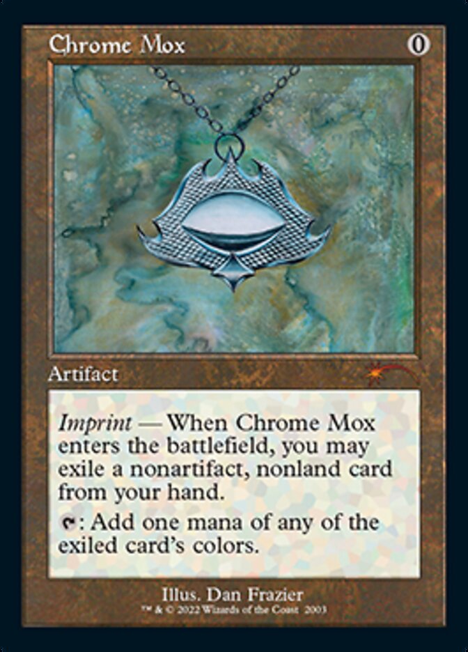 Chrome Mox (Retro) [Secret Lair 30th Anniversary Countdown Kit] | Total Play