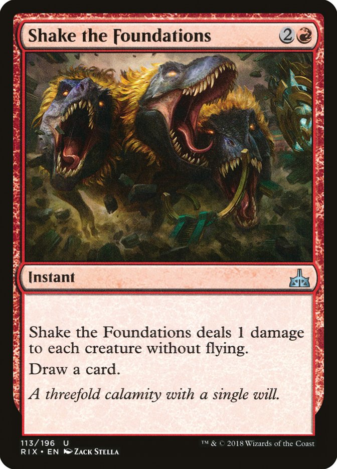 Shake the Foundations [Rivals of Ixalan] | Total Play