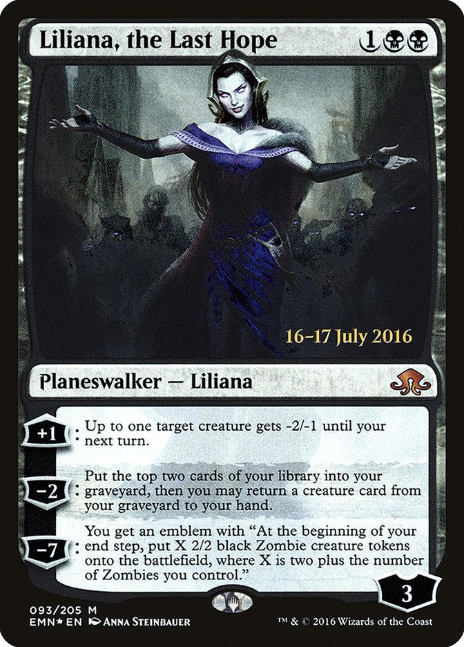 Liliana, the Last Hope [Eldritch Moon Prerelease Promos] | Total Play
