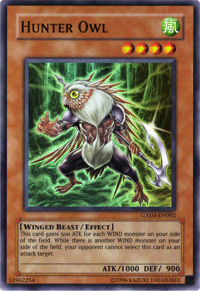 Hunter Owl [GX03-EN002] Super Rare | Total Play