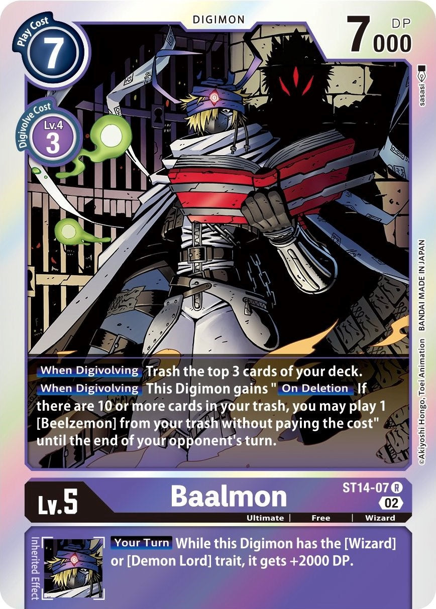 Baalmon [ST14-07] [Starter Deck: Beelzemon Advanced Deck Set] | Total Play