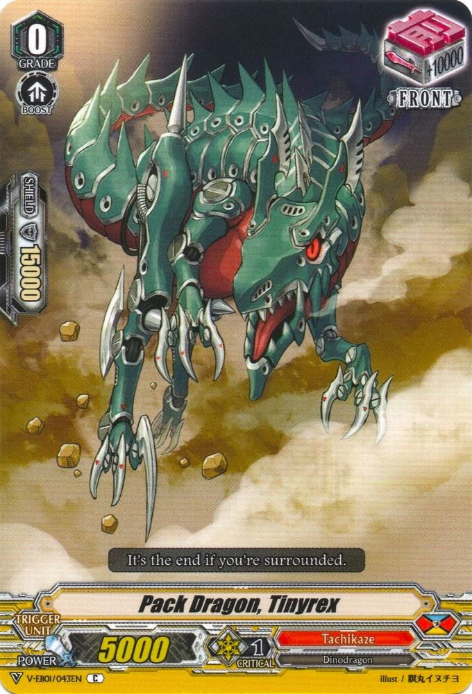 Pack Dragon, Tinyrex (V-EB01/043EN) [The Destructive Roar] | Total Play