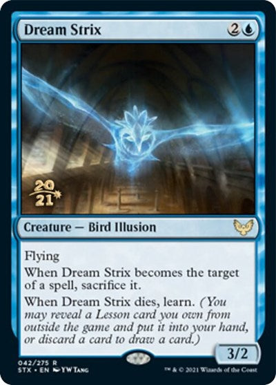 Dream Strix [Strixhaven: School of Mages Prerelease Promos] | Total Play