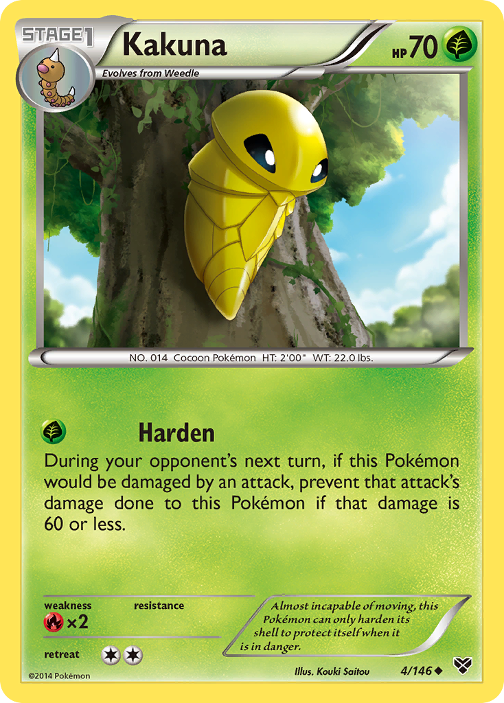 Kakuna (4/146) [XY: Base Set] | Total Play