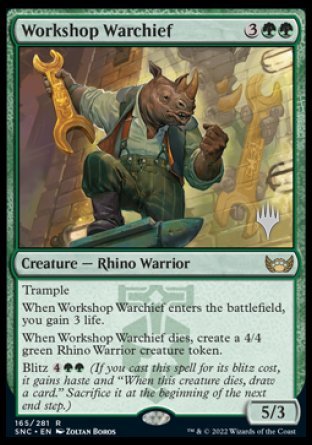 Workshop Warchief (Promo Pack) [Streets of New Capenna Promos] | Total Play