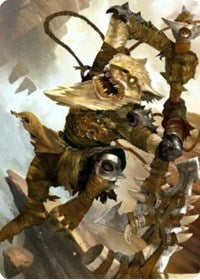 Teeterpeak Ambusher Art Card [Zendikar Rising Art Series] | Total Play