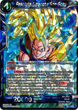Resolute Strength Son Goku (BT5-030) [Miraculous Revival] | Total Play