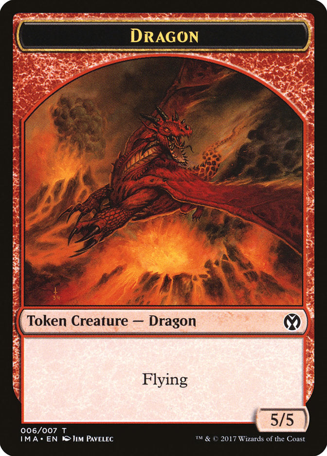 Dragon Token (006/007) [Iconic Masters Tokens] | Total Play