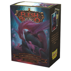 Dragon Shield: Standard 100ct Art Sleeves - Flesh and Blood (Ouvia) | Total Play