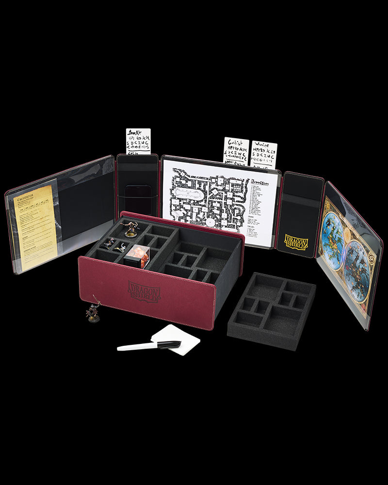 Dragon Shield: Game Master Companion - Blood Red | Total Play