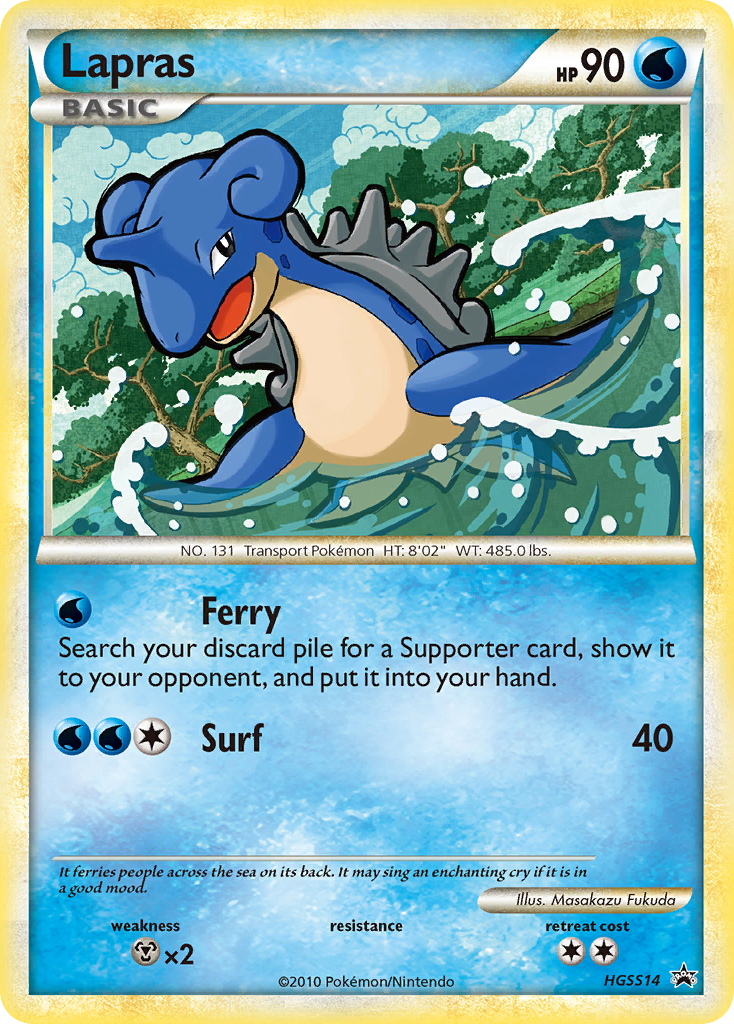 Lapras (HGSS14) [HeartGold & SoulSilver: Black Star Promos] | Total Play