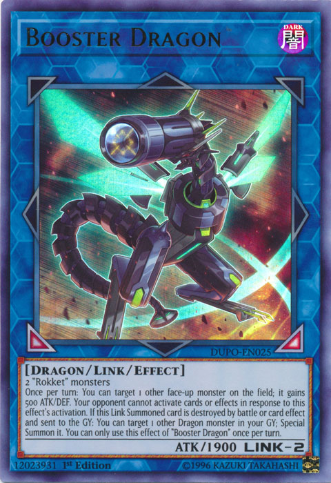 Booster Dragon [DUPO-EN025] Ultra Rare | Total Play